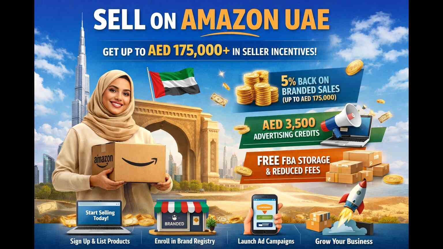 How to Start Selling on Amazon UAE